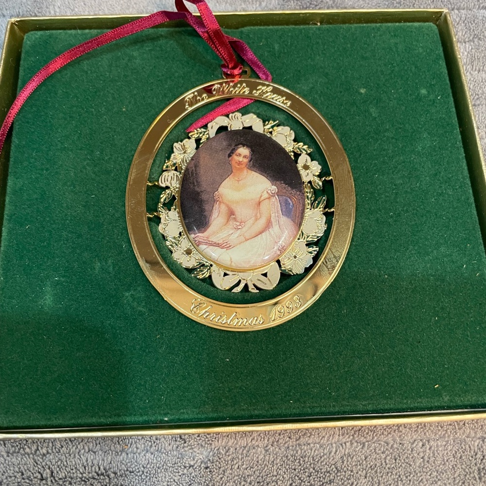 Vintage 1993 The White House Historical Association Christmas Ornament w/ Box - Picture 4 of 4